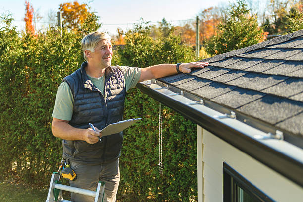 Professional Roof Replacement technician working in Hebron, ND